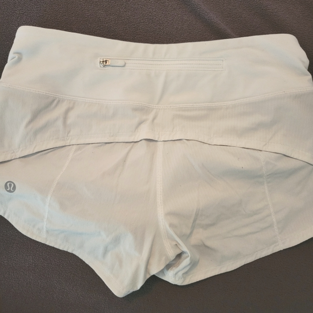 Lululemon Speed Ups Size 0 Low Rise 2.5"